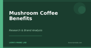 Mushroom Coffee Benefits: What the Research Actually Shows